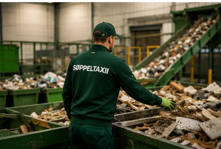 SØPPELTAXII for bedrift i Drammen