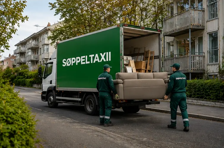 Bestill SØPPELTAXII i Drammen